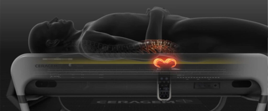 Adjustable Massage Intensity Control in Ceragem Master V4