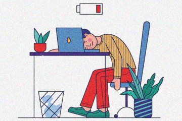 Student sleeping on desk due to improper sleep management